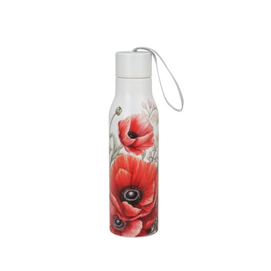 Termo metalna boca Poppies 500 ml