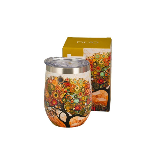 Termo metalna šalica Modern Tree 330 ml