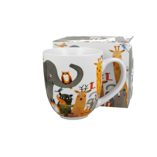Šalica porculan Dogs world animals XXL 1L