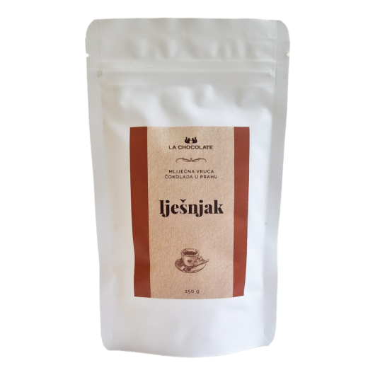 Vruća čokolada u prahu MLIJEČNA LJEŠNJAK 150g